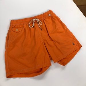 Polo swim trunks